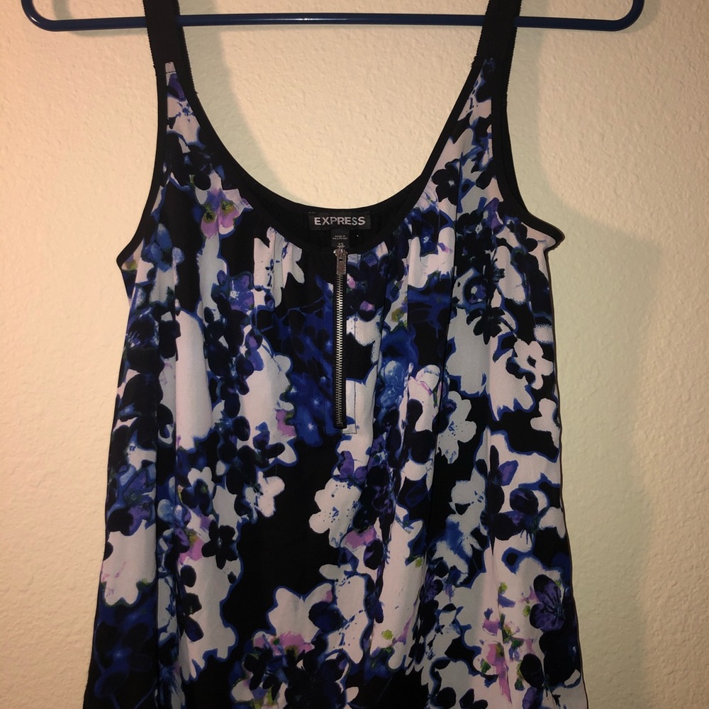 Express Flowery Tank Top